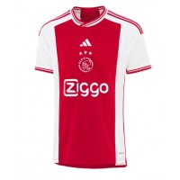 Ajax Steven Berghuis #23 Domáci futbalový dres 2023-24 Krátky Rukáv